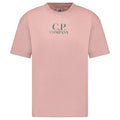CP Company 30/1 Jersey Logo T-Shirt Misty Rose