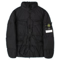 Stone Island Garment Dyed Crinkle Reps R-Ny Down Jacket In Black