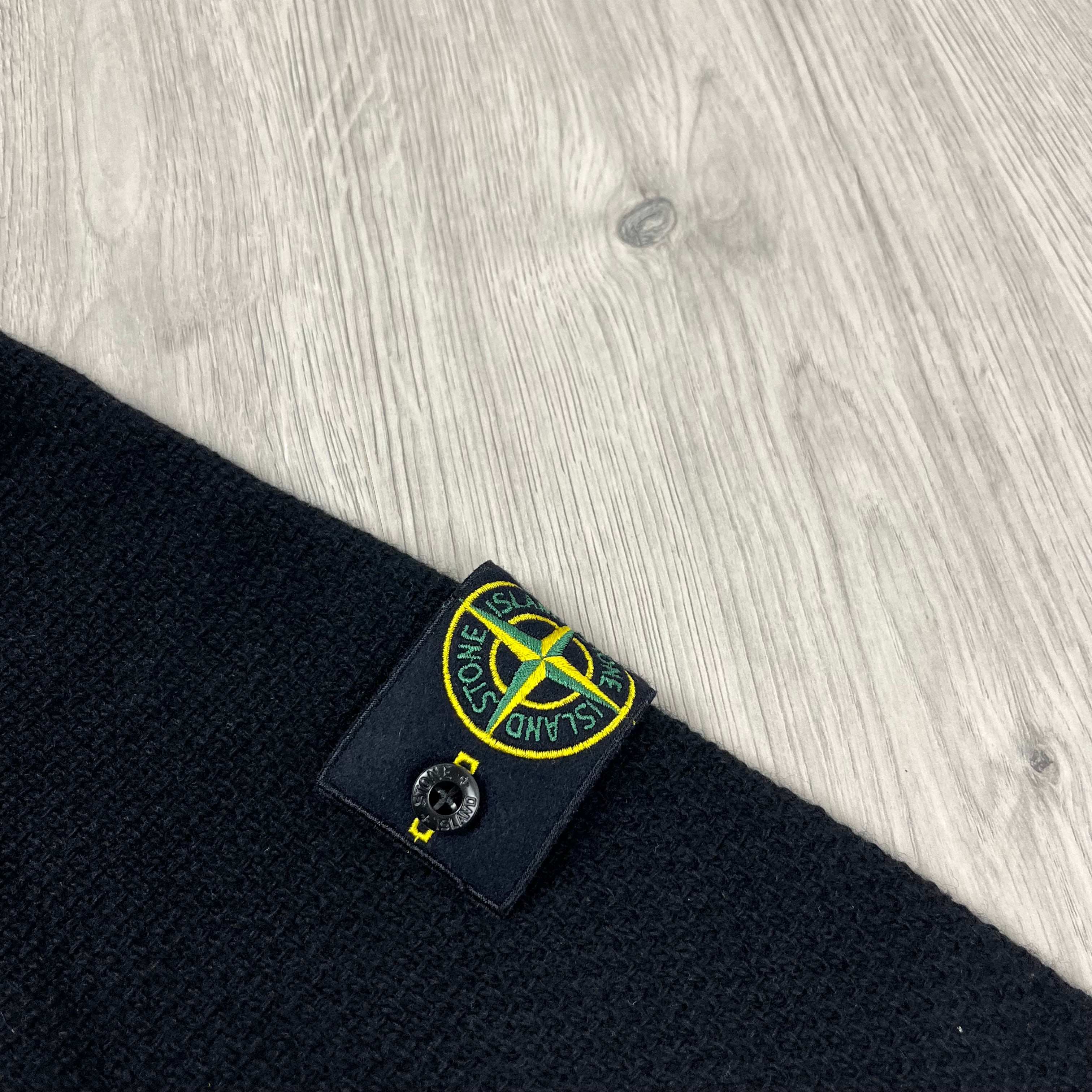 Stone Island Knit Sweatshirt - Black